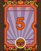 Card Scramble: Viola's Diner Costume Contest Badge 5