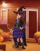 Witchy Witch Costume Contest Badge