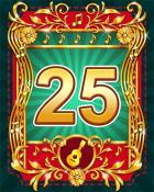 Jet Set Solitaire Mariachi Festival 25 Badge