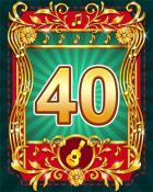 Garden Blast Mariachi Festival 40 Badge