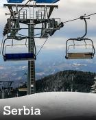 Serbia Badge - Winter Wonderland