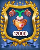 Total merge 12000 Badge - Merge Academy