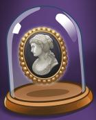 Cameo Badge - Claire Hart: Secret in the Shadows