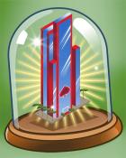 Glass Highrise Badge - MONOPOLY Sudoku