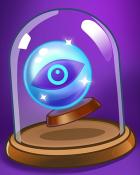 Bingo Clairvoyant Badge - Poppit! Bingo