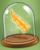 Peggle Blast HD Glowing Horn Badge