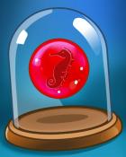 Phlinx II Red Seahorse Badge