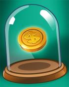 Pogo Slots Gold Coin Badge