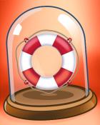 Quinn's Aquarium Floating Lifesaver Badge