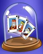 Snowbird Solitaire Snowbird Royal Cards Badge