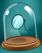 Sweet Tooth Town Toothie Monocle Badge