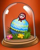 Trizzle Doll in Bloom Badge