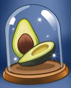 Thousand Island Solitaire HD Avocado Badge