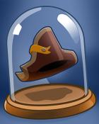 Thousand Island Solitaire HD Pirate Hat Badge