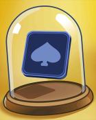 World Class Solitaire HD Aced Spade Badge