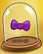 World Class Solitaire HD Purple Bow Tie Badge