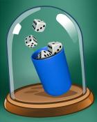 Yahtzee! Wild Dice Cup Badge