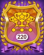Pogo Daily Sudoku Weekly Special 220 Badge