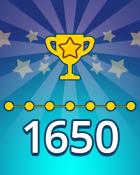 Pogo Daily Sudoku Weekly Special Puzzle 1650 Badge