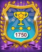 Pogo Daily Sudoku Weekly Special Puzzle 1750 Badge