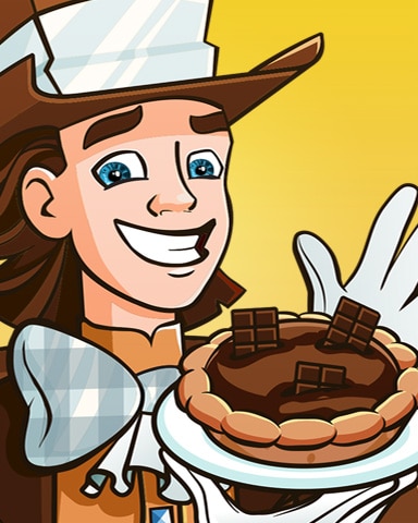 Pie Eating Contest Monsieur Coco Badge