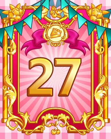 Pie Eating Contest Badge 27 - First Class Solitaire HD