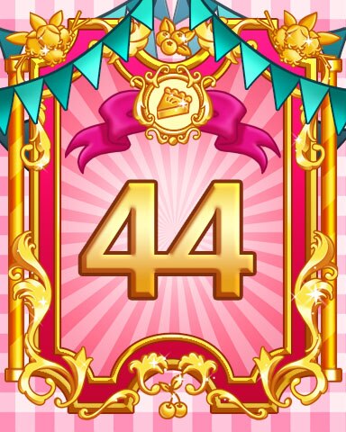 Pie Eating Contest Badge 44 - Bejeweled Stars