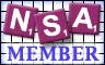 NSA Member Super Badge - SCRABBLE