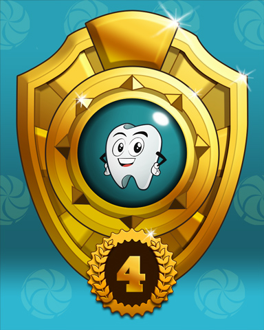 Mayoral Race Lap 4 Badge - Sweet Tooth Town