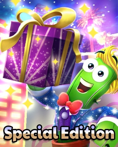 Gift of Spike Badge - Wheel of Fortune: Pogo Edition