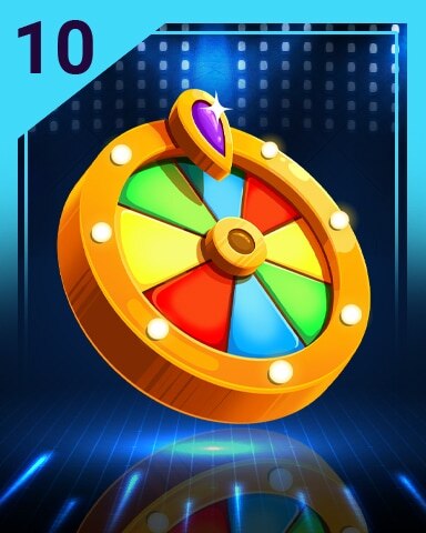 World Class Solitaire HD Lucky Spinner 10 Badge