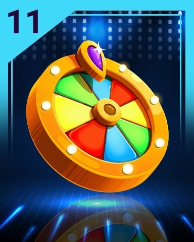 Mahjong Garden HD Lucky Spinner 11 Badge