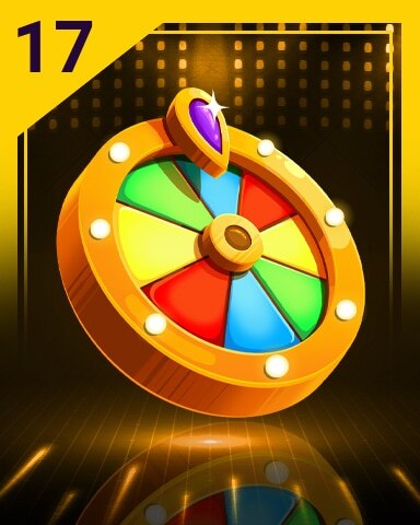 Word Whomp HD Lucky Spinner 17 Badge