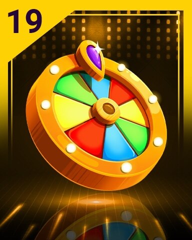 Crossword Cove HD Lucky Spinner 19 Badge