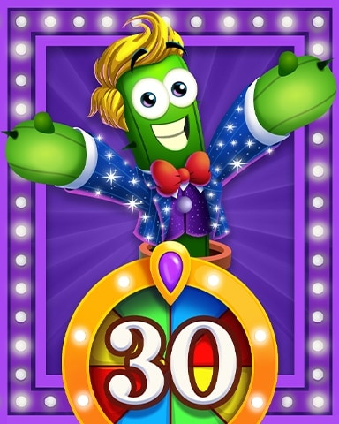 Lucky Spinner 30 Spins Badge