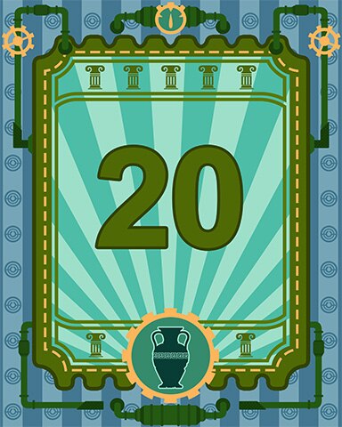 Pogo Daily Sudoku Atlantis Found Badge 20