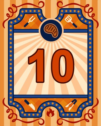 Quinn's Aquarium Grill Masters Badge 10