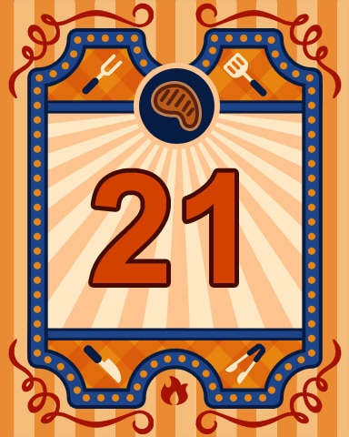 MONOPOLY Sudoku Grill Masters Badge 21