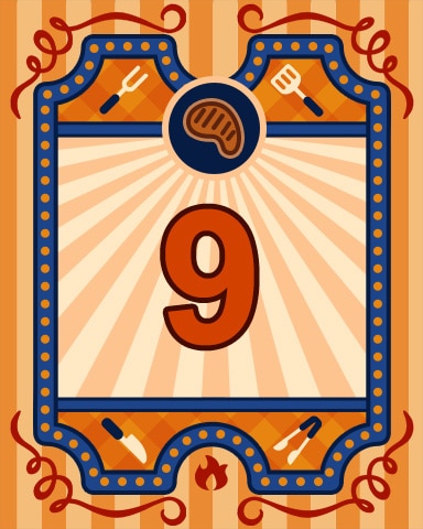 Jet Set Solitaire Grill Masters Badge 9