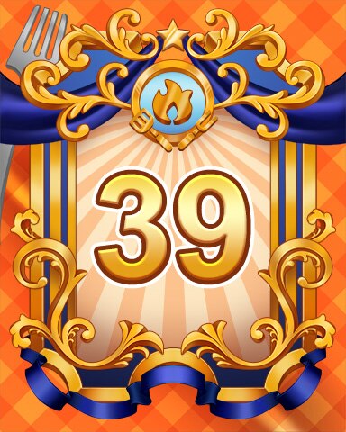 Bejeweled Stars Grill Masters Badge 39