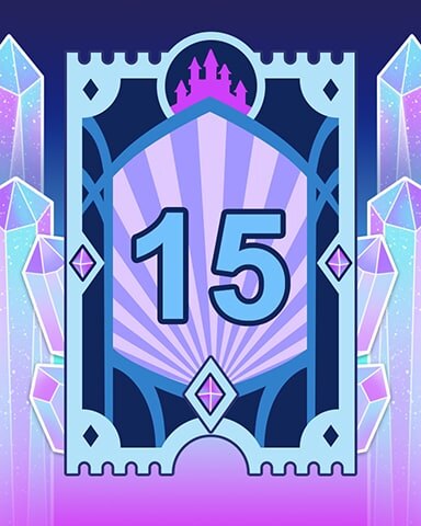 Crystal Palace Badge 15 - Jet Set Solitaire