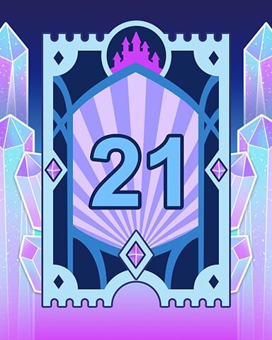Crystal Palace Badge 21 - MONOPOLY Sudoku