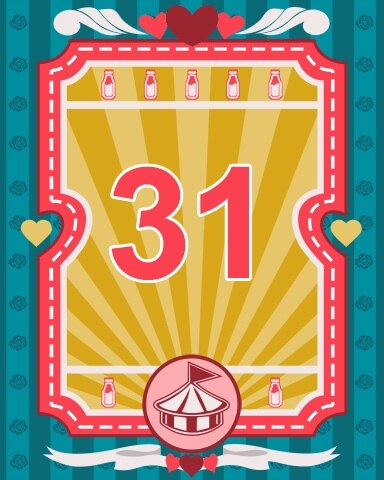 Date At The Fair Badge 31 - Lucky Cat Bingo