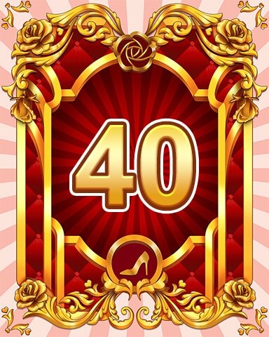 Cookie Connect Fairy Tale Ball Badge 40