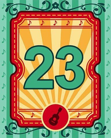 Solitaire Home Story Mariachi Festival 23 Badge