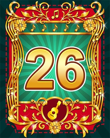 Jet Set Solitaire Mariachi Festival 26 Badge