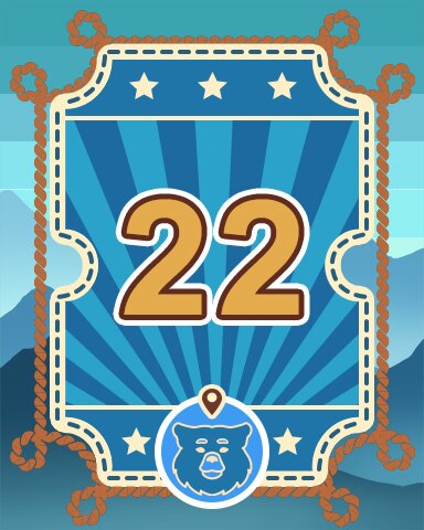 Great Parks 22 Badge - MONOPOLY Sudoku