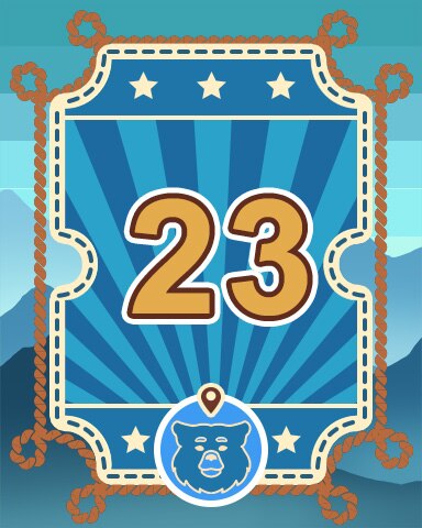 Great Parks 23 Badge - MONOPOLY Sudoku