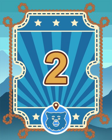 Great Parks 2 Badge - Tri-Peaks Solitaire HD