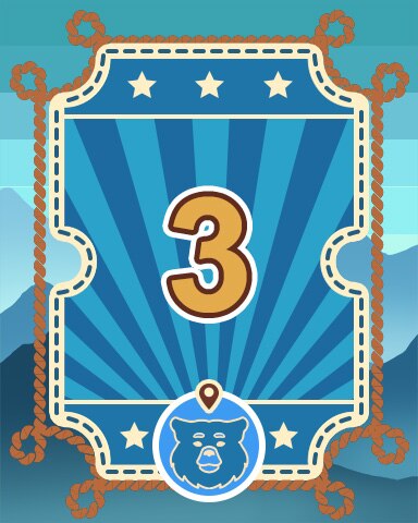 Great Parks 3 Badge - Tri-Peaks Solitaire HD
